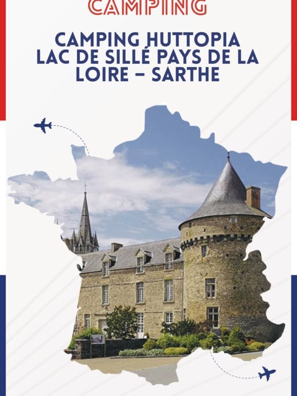 Camping : Camping Huttopia Lac de Sillé Pays de la Loire – Sarthe
